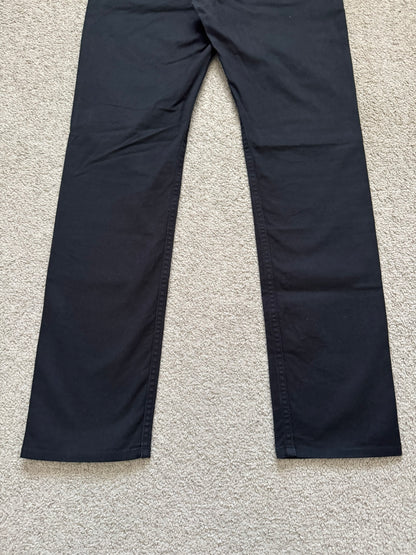 SS09 Comme Des Garcons Homme Plus Black Denim Jeans