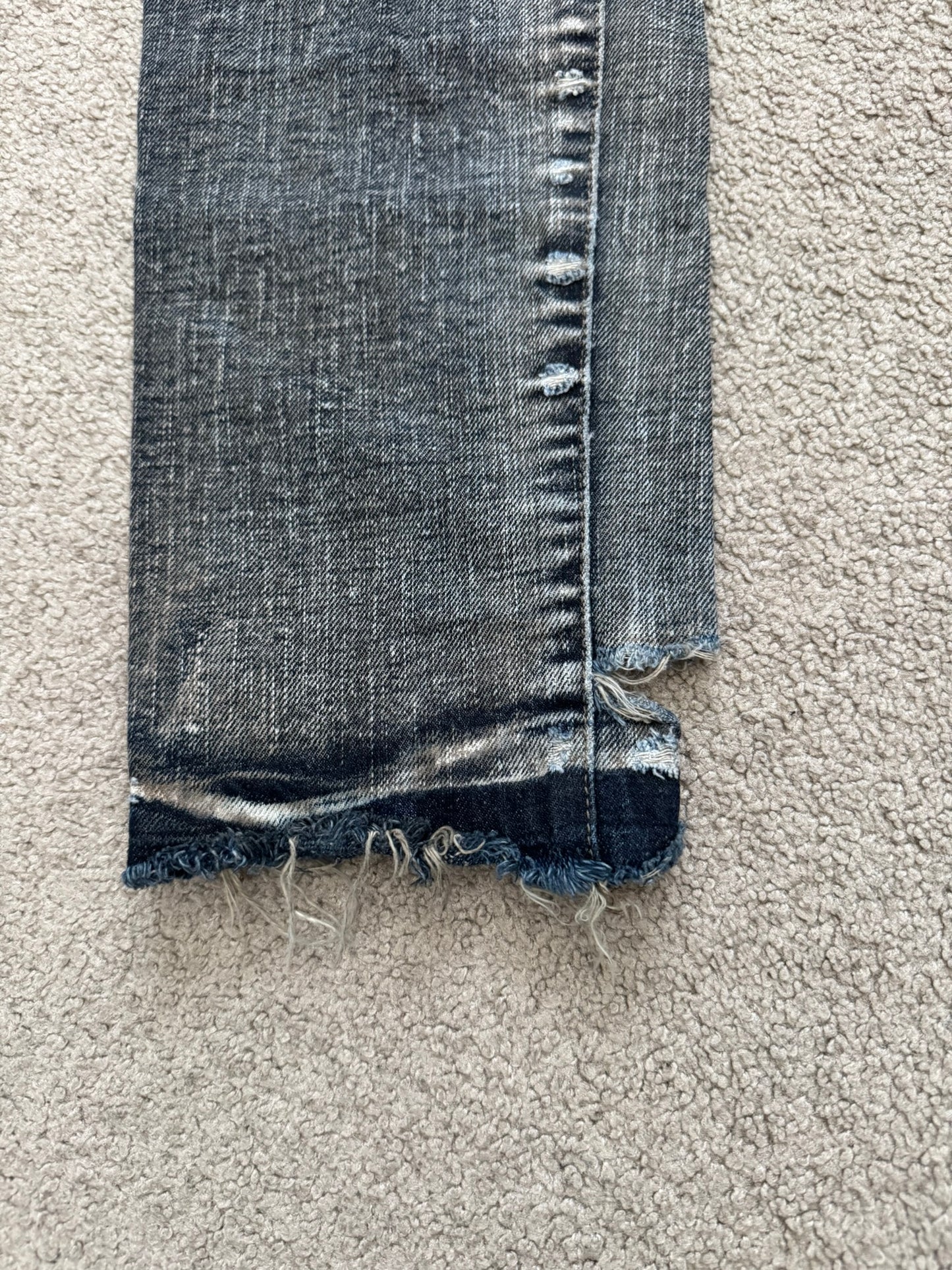 FW11 Rick Owens DRKSHDW "Limo" Dust Detroit Cut Denim Jeans