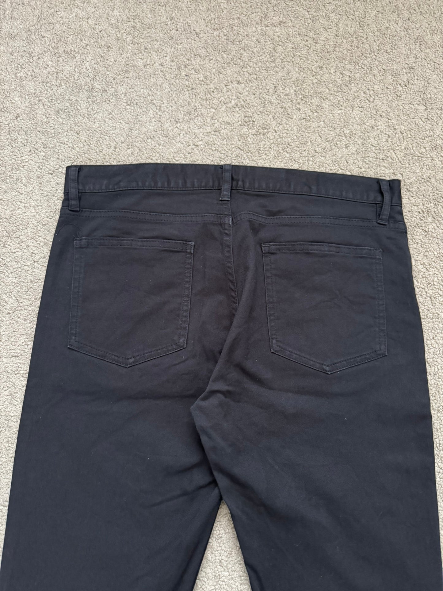 SS09 Comme Des Garcons Homme Plus Black Denim Jeans