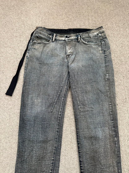 FW11 Rick Owens DRKSHDW "Limo" Dust Detroit Cut Denim Jeans