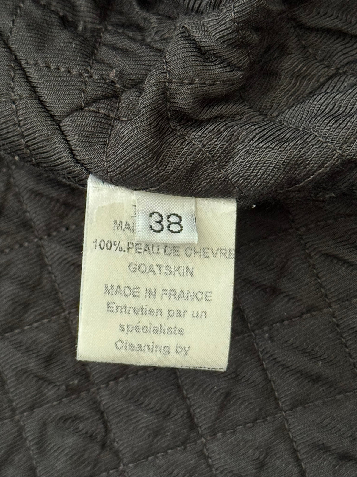 AW09 Balmain by Christophe Decarnin Goatskin Leather Perfecto Jacket