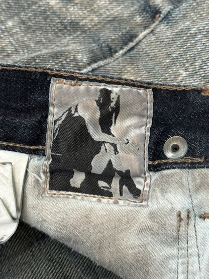 FW11 Rick Owens DRKSHDW "Limo" Dust Detroit Cut Denim Jeans