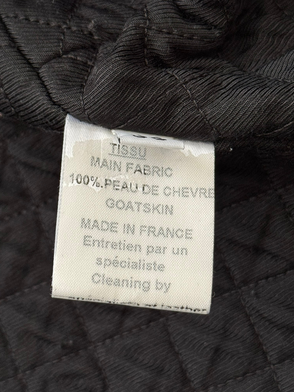 AW09 Balmain by Christophe Decarnin Goatskin Leather Perfecto Jacket