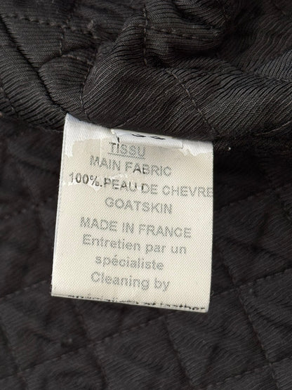 AW09 Balmain by Christophe Decarnin Goatskin Leather Perfecto Jacket