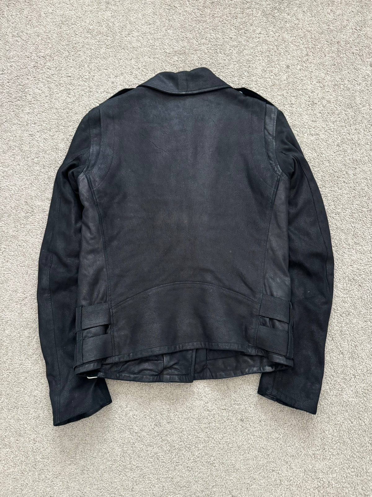 AW09 Balmain by Christophe Decarnin Goatskin Leather Perfecto Jacket
