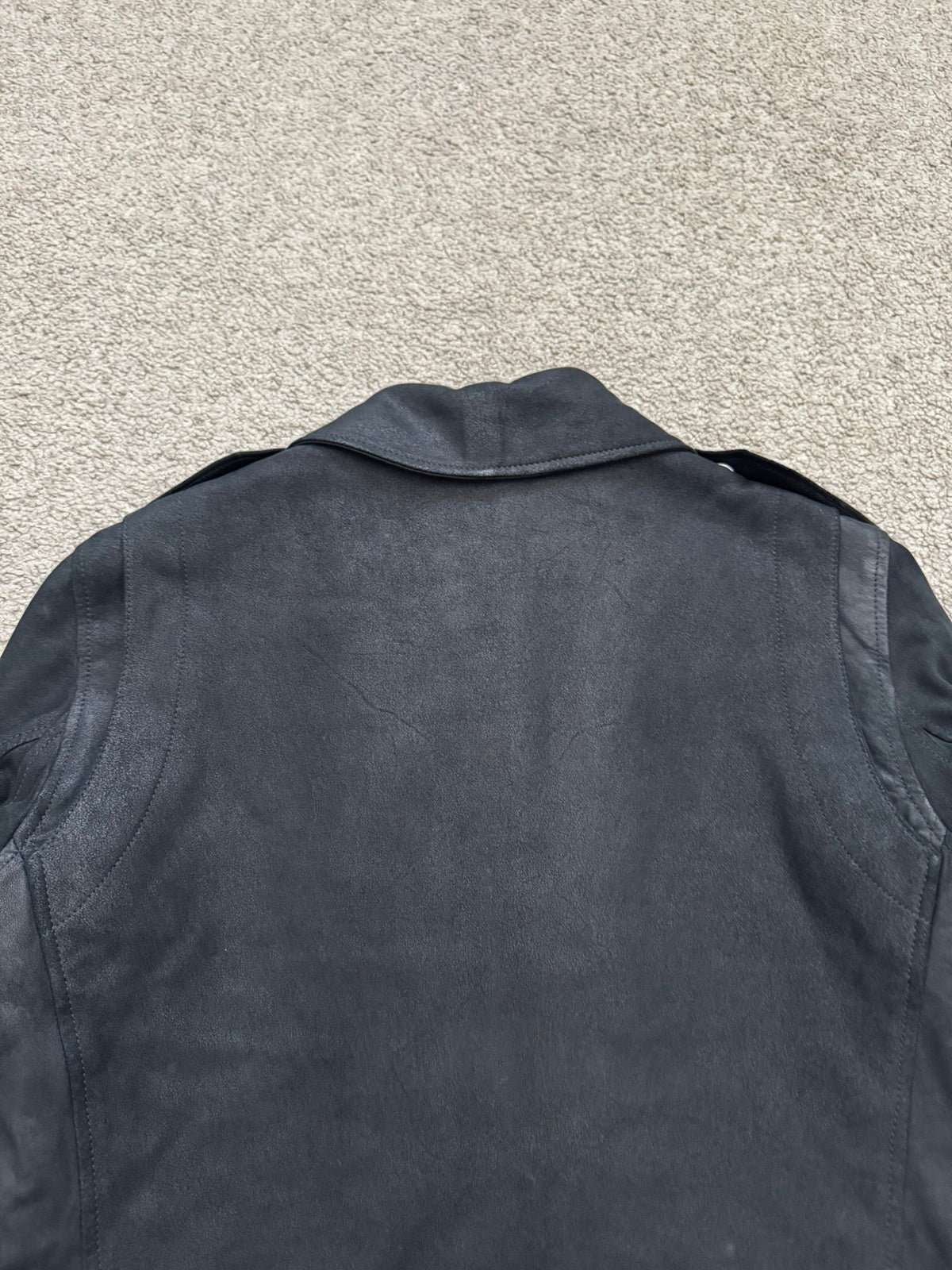 AW09 Balmain by Christophe Decarnin Goatskin Leather Perfecto Jacket