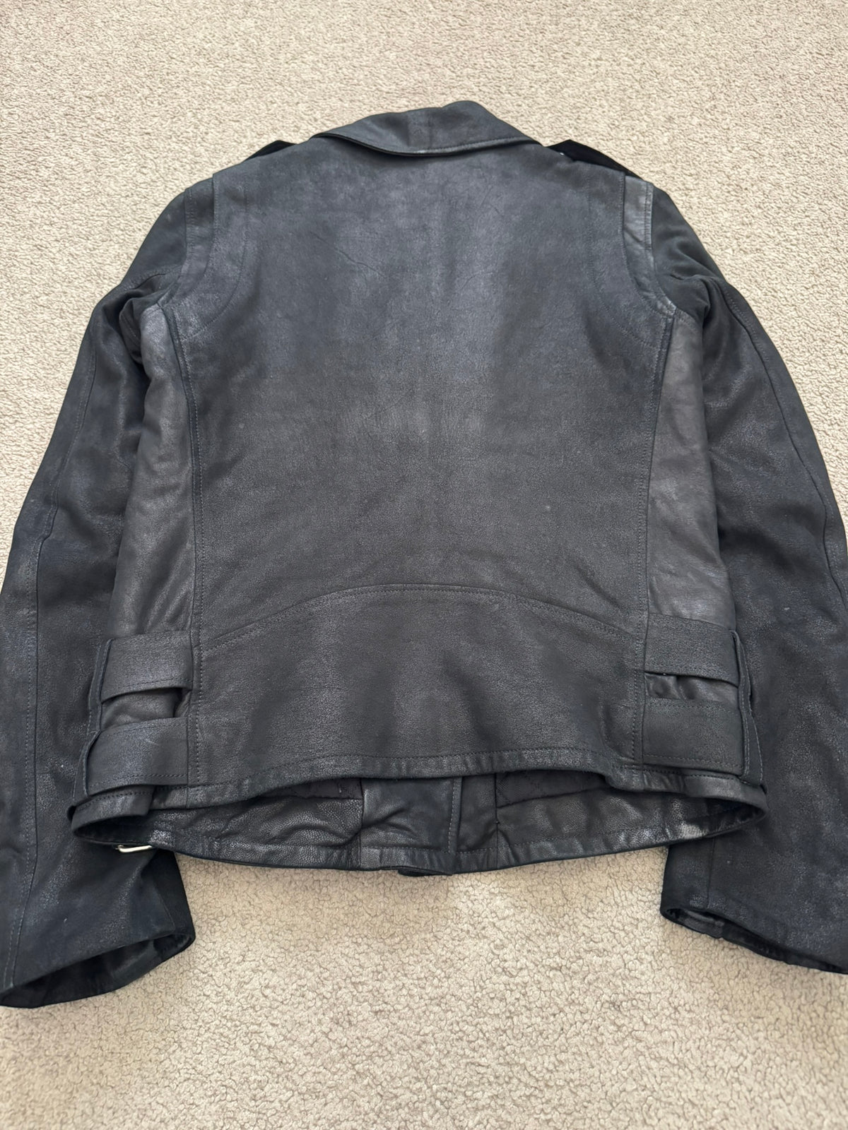 AW09 Balmain by Christophe Decarnin Goatskin Leather Perfecto Jacket