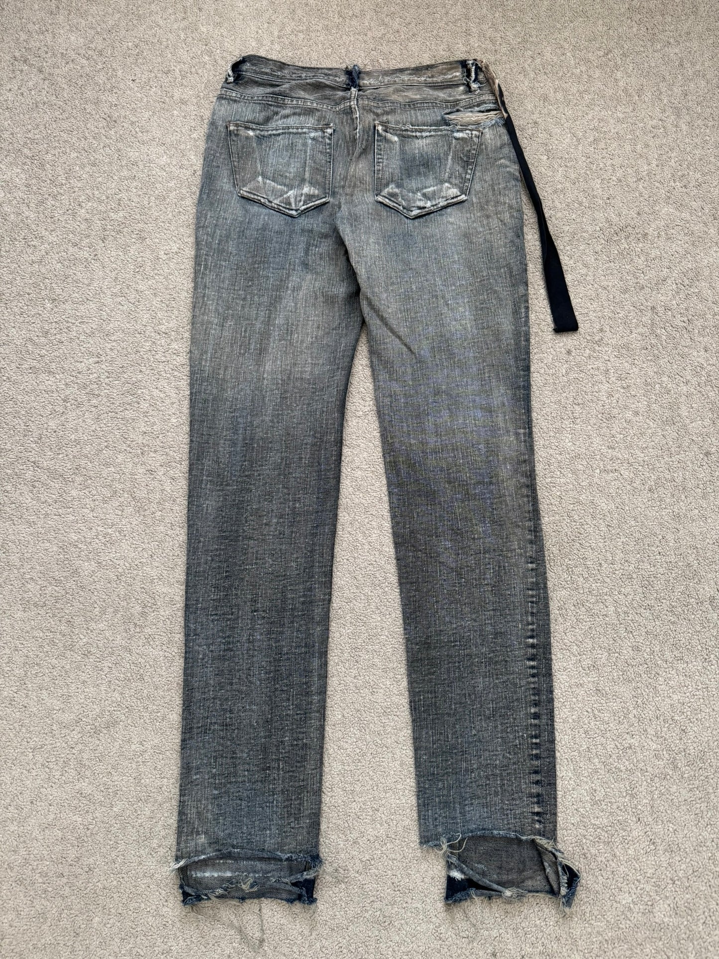 FW11 Rick Owens DRKSHDW "Limo" Dust Detroit Cut Denim Jeans