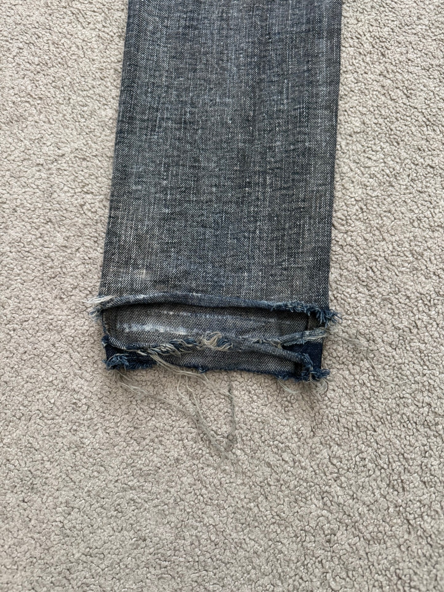 FW11 Rick Owens DRKSHDW "Limo" Dust Detroit Cut Denim Jeans