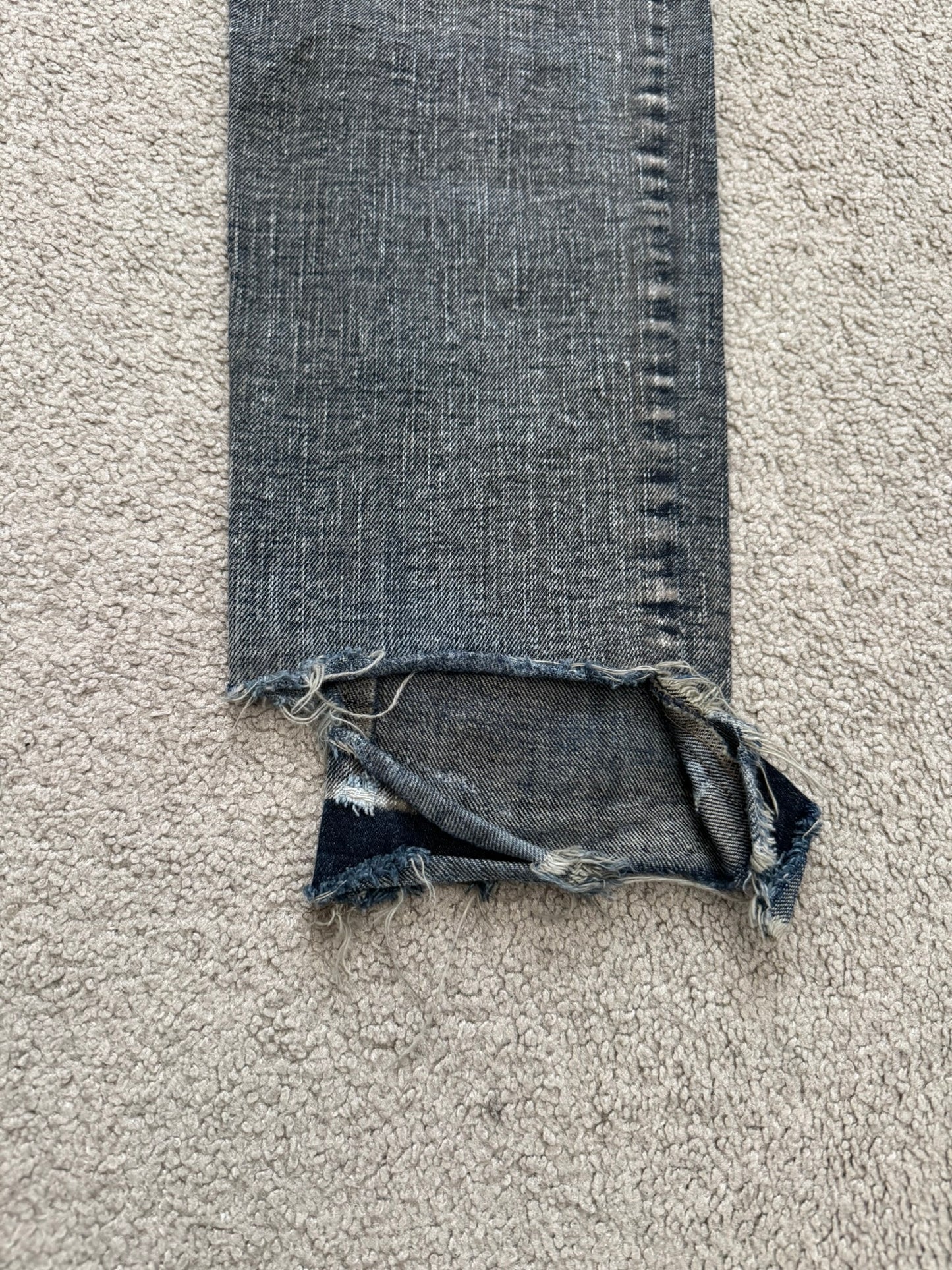 FW11 Rick Owens DRKSHDW "Limo" Dust Detroit Cut Denim Jeans