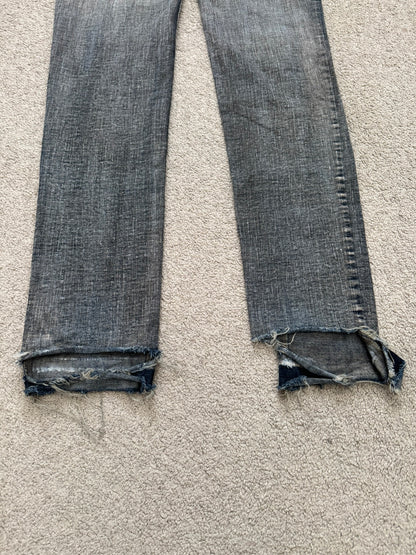 FW11 Rick Owens DRKSHDW "Limo" Dust Detroit Cut Denim Jeans