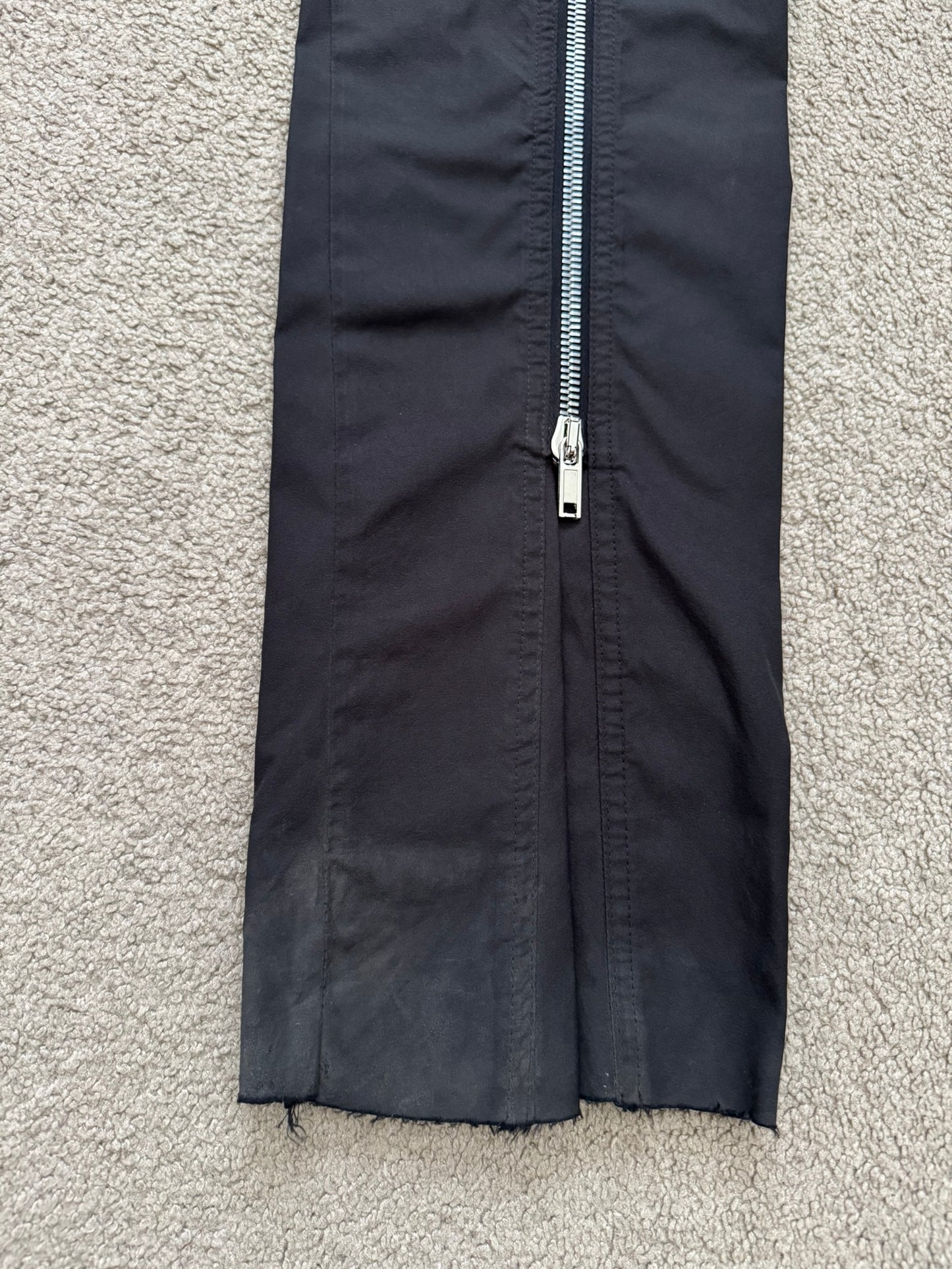 SS23 Rick Owens Mainline "EDFU" Bolan Banana Cut Jeans