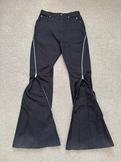 SS23 Rick Owens Mainline "EDFU" Bolan Banana Cut Jeans