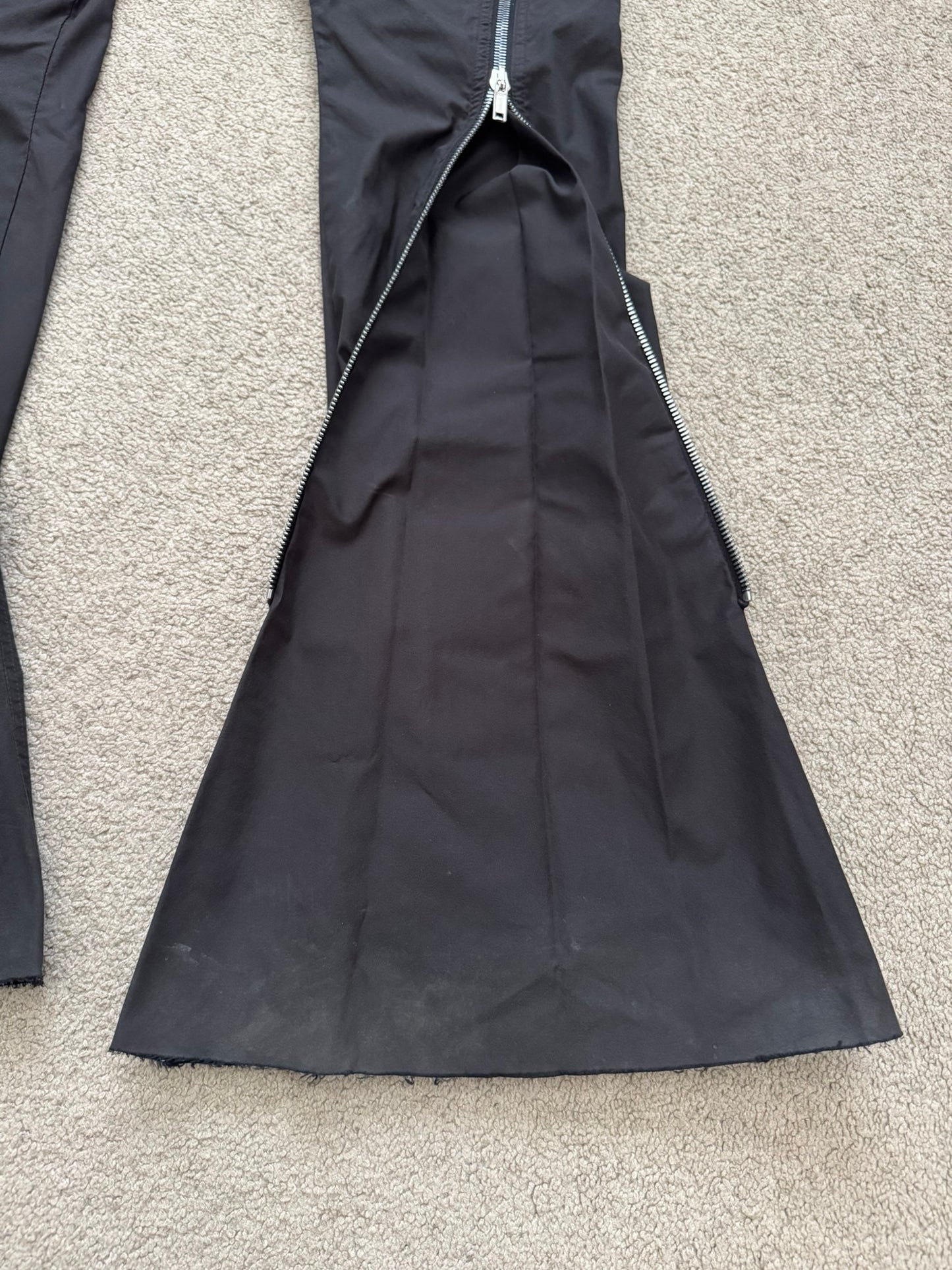 SS23 Rick Owens Mainline "EDFU" Bolan Banana Cut Jeans