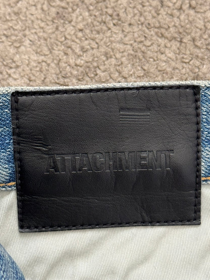Kazuyuki Kumagai Attachment Washed Selvedge Denim Jeans