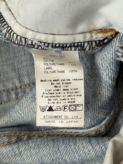 Kazuyuki Kumagai Attachment Washed Selvedge Denim Jeans
