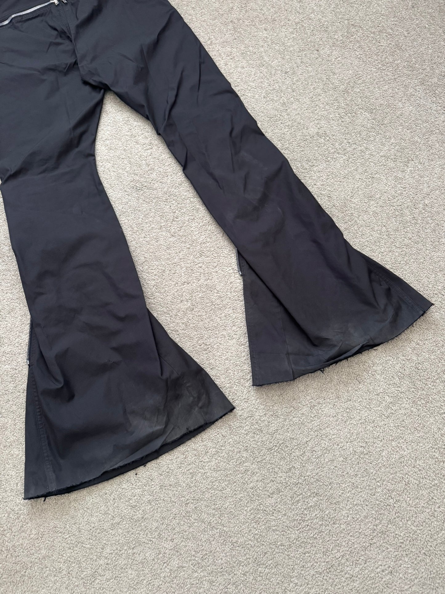 SS23 Rick Owens Mainline "EDFU" Bolan Banana Cut Jeans