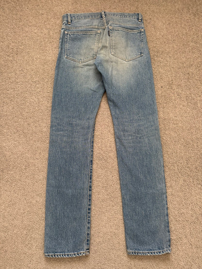 Kazuyuki Kumagai Attachment Washed Selvedge Denim Jeans