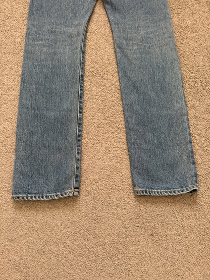 Kazuyuki Kumagai Attachment Washed Selvedge Denim Jeans
