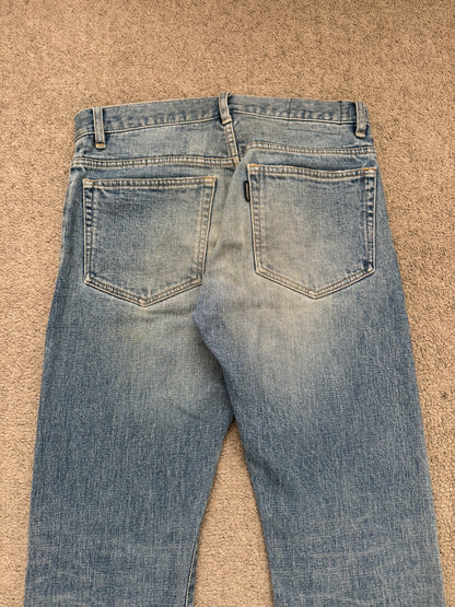 Kazuyuki Kumagai Attachment Washed Selvedge Denim Jeans