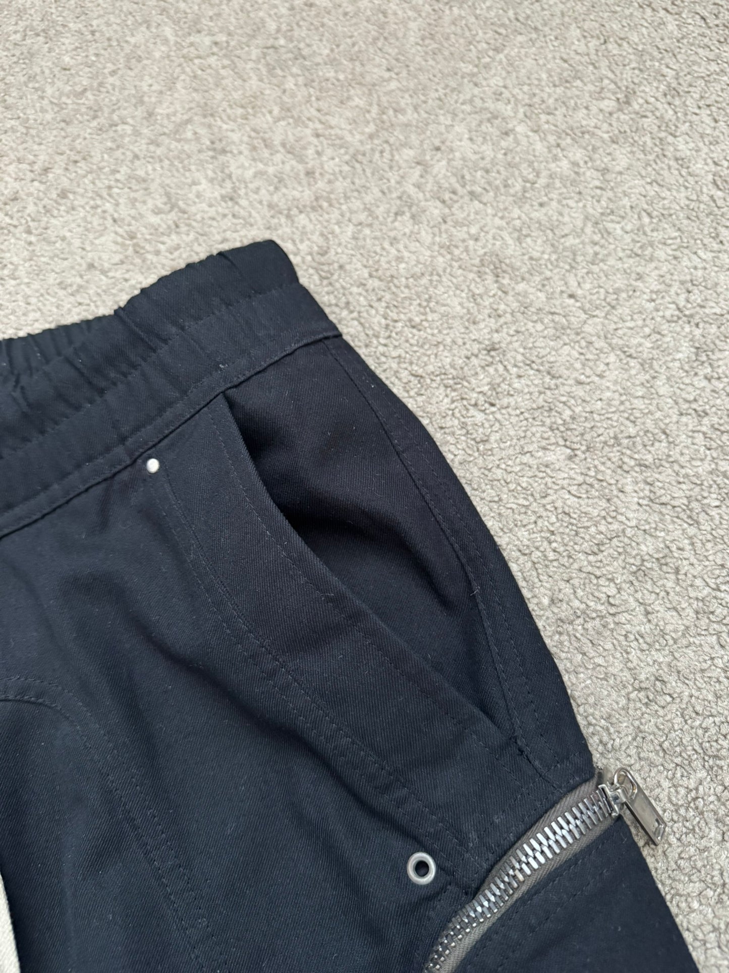 FW21 Rick Owens Runway "Gethsemane" Bauhaus Cargo Pants