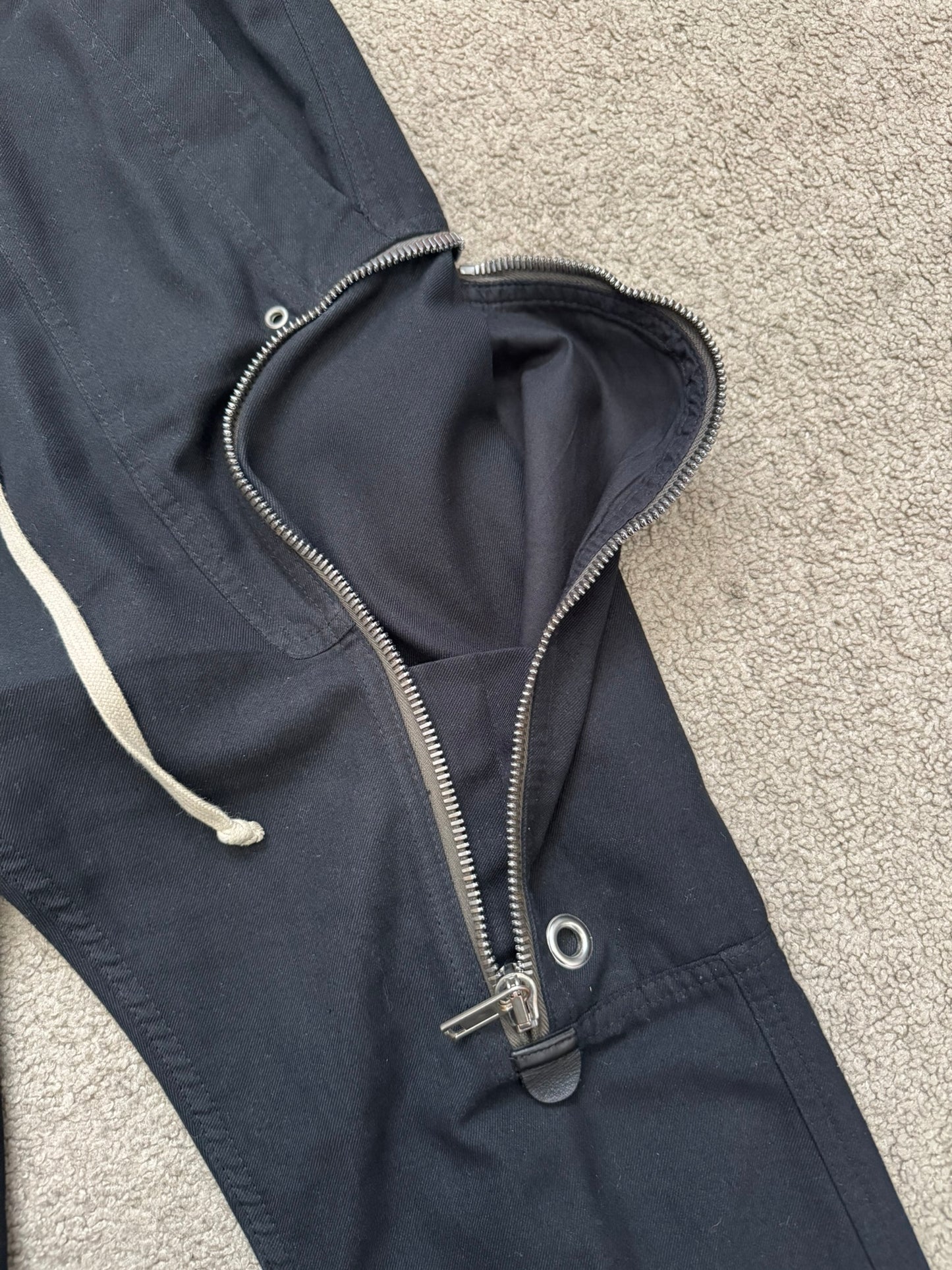 FW21 Rick Owens Runway "Gethsemane" Bauhaus Cargo Pants