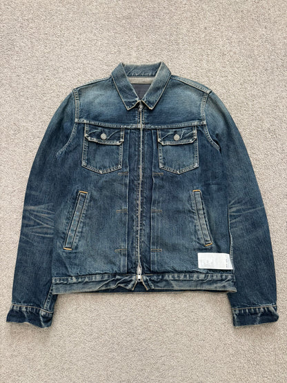 SS10 Undercover "Less But Better" Washed Denim Jacket