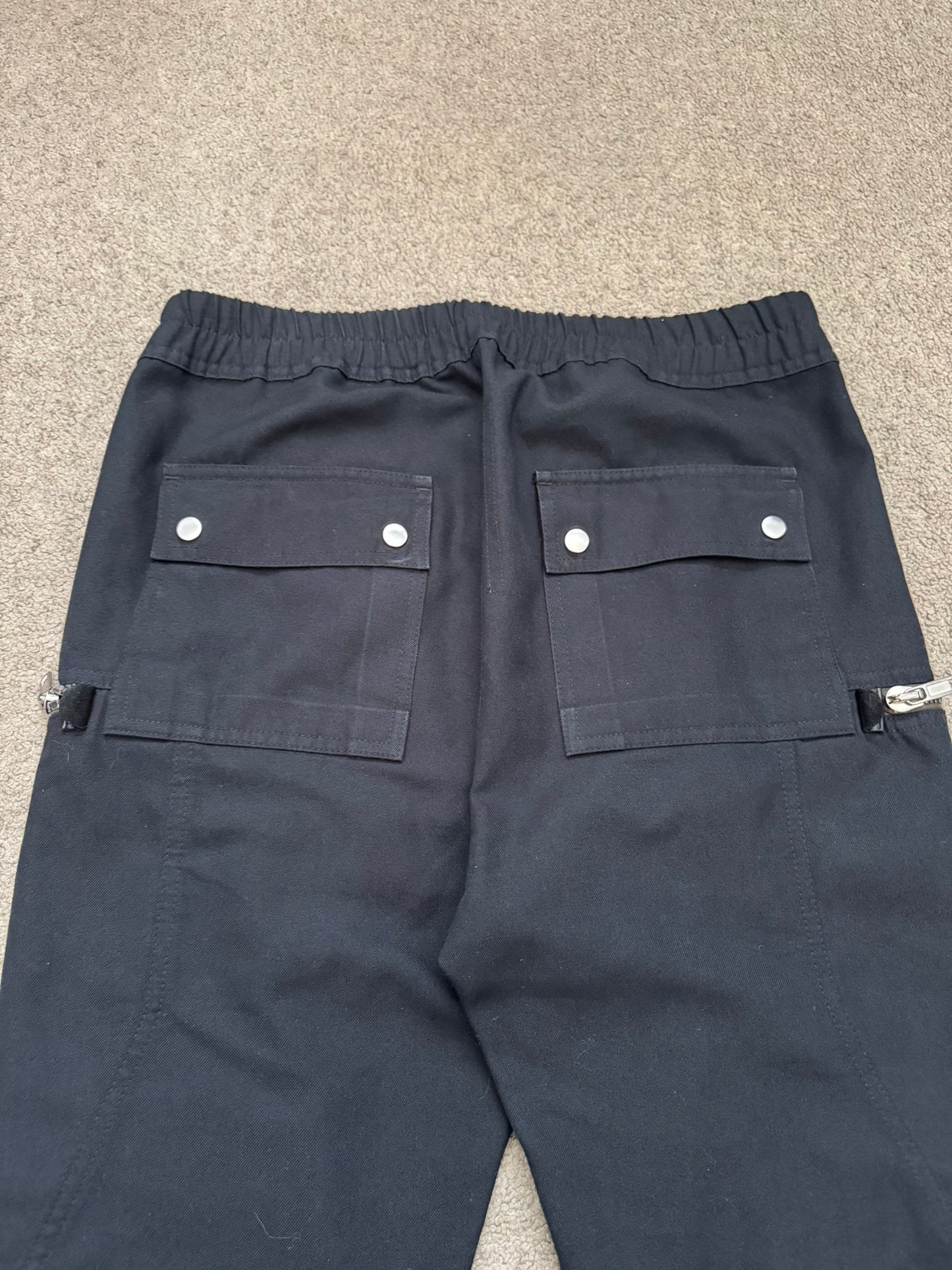 FW21 Rick Owens Runway "Gethsemane" Bauhaus Cargo Pants