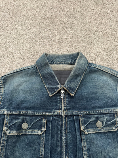 SS10 Undercover "Less But Better" Washed Denim Jacket
