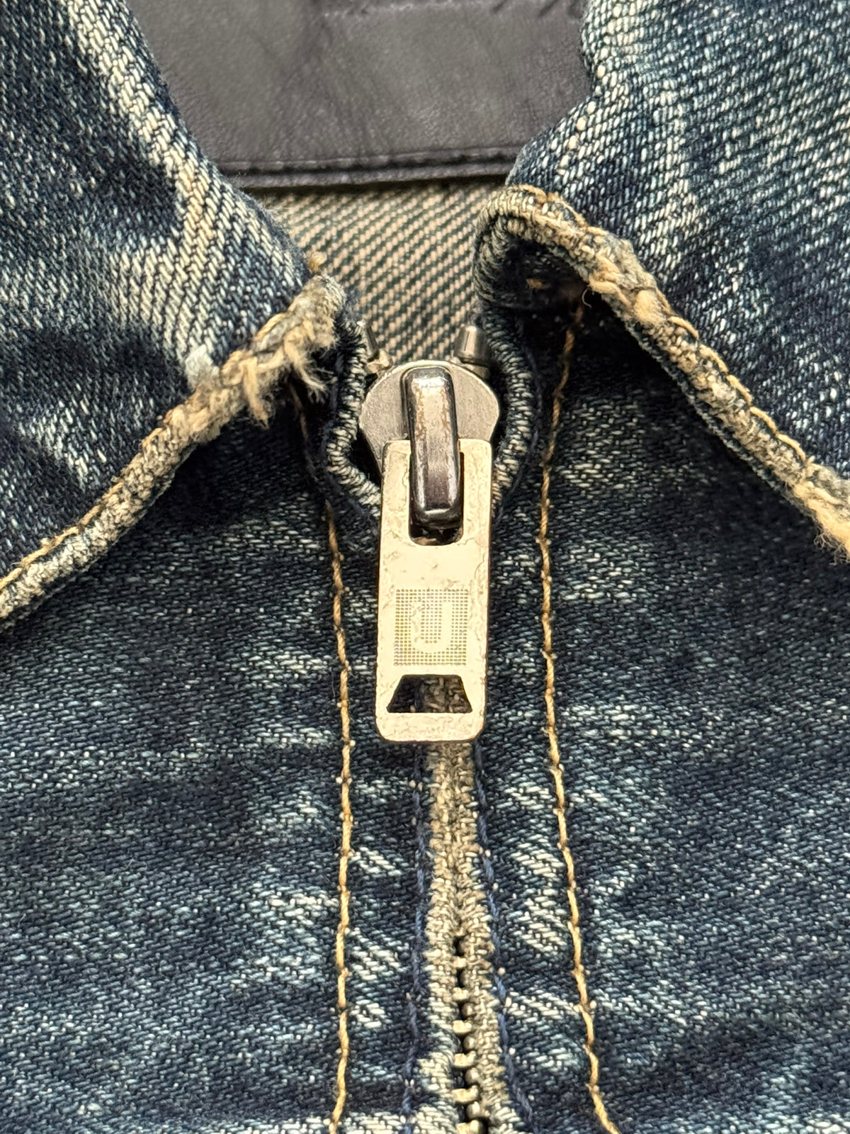 SS10 Undercover "Less But Better" Washed Denim Jacket