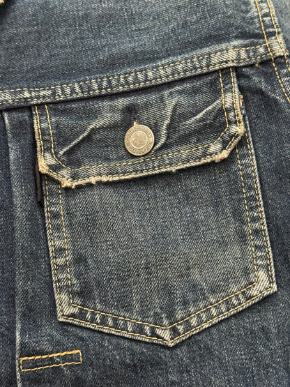 SS10 Undercover "Less But Better" Washed Denim Jacket
