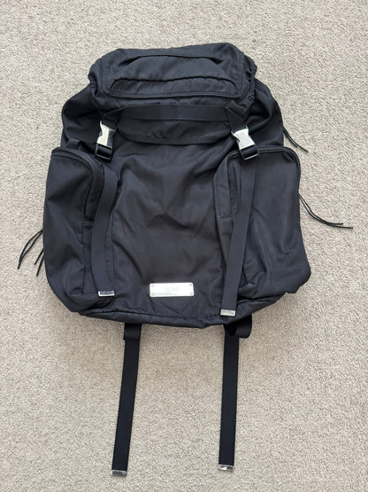AW11 Undercover Prada GRT Black Nylon Utility Cargo Backpack