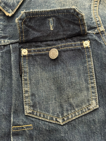 SS10 Undercover "Less But Better" Washed Denim Jacket