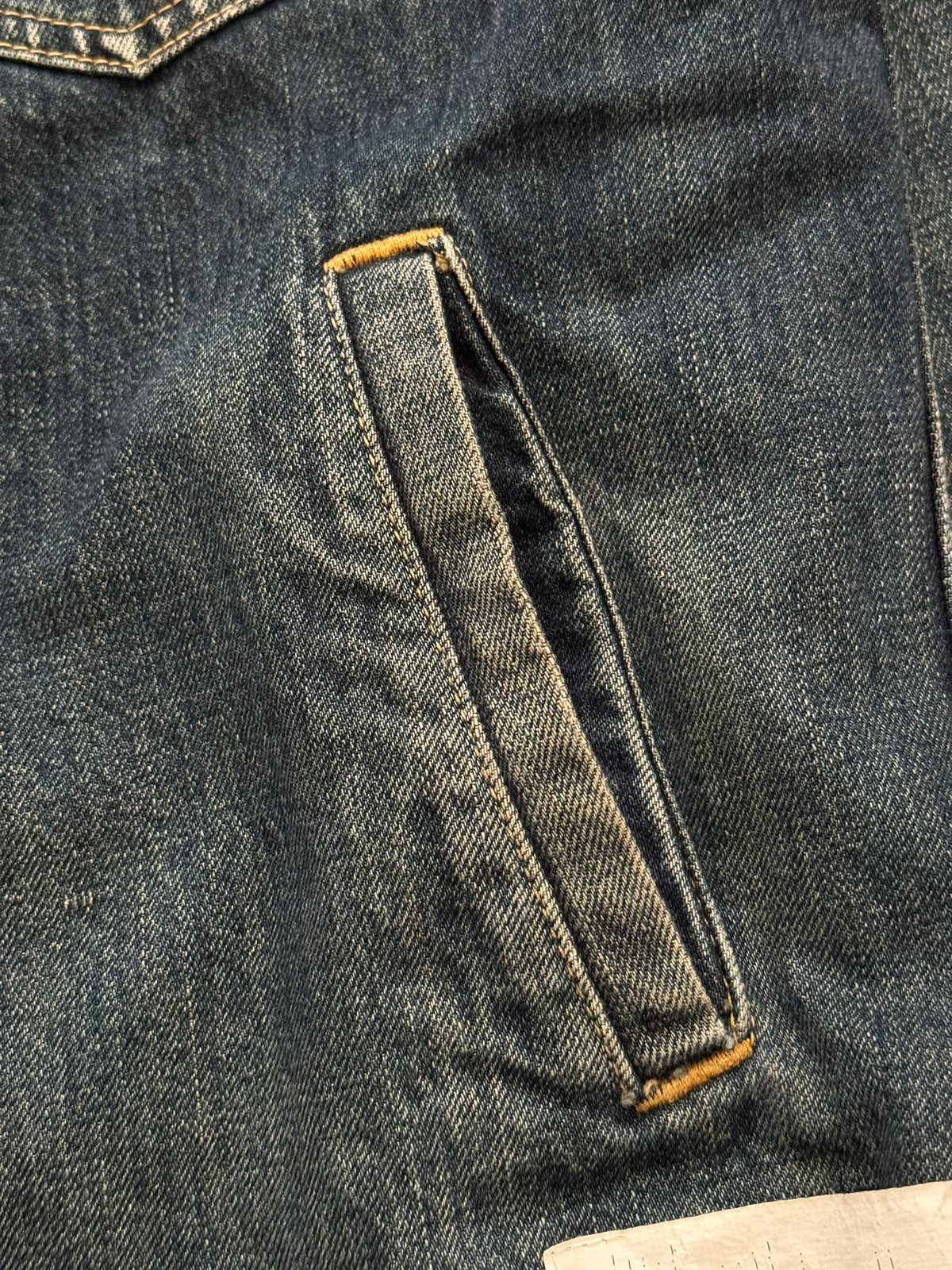 SS10 Undercover "Less But Better" Washed Denim Jacket
