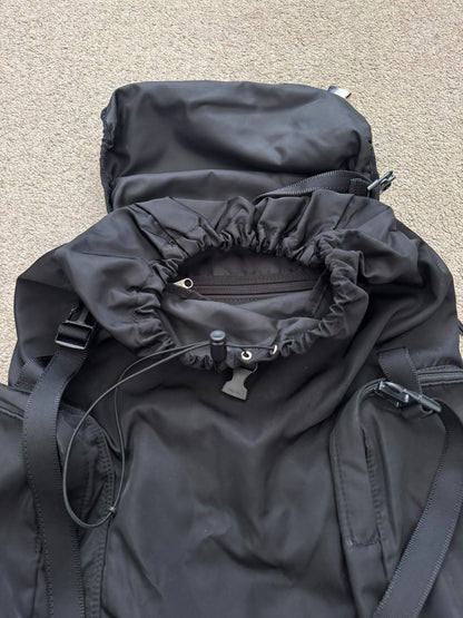 AW11 Undercover Prada GRT Black Nylon Utility Cargo Backpack