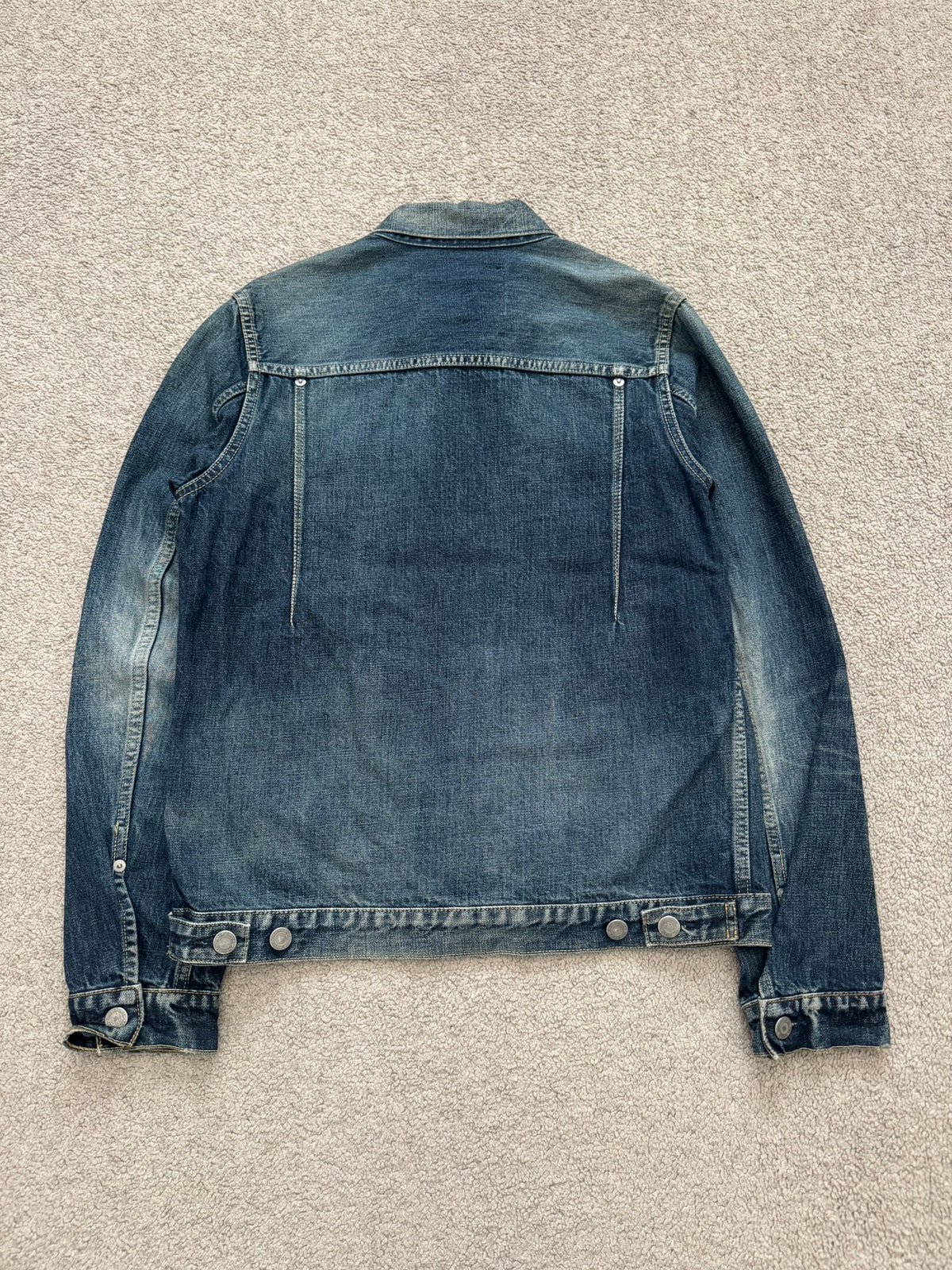 SS10 Undercover "Less But Better" Washed Denim Jacket