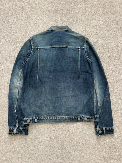 SS10 Undercover "Less But Better" Washed Denim Jacket