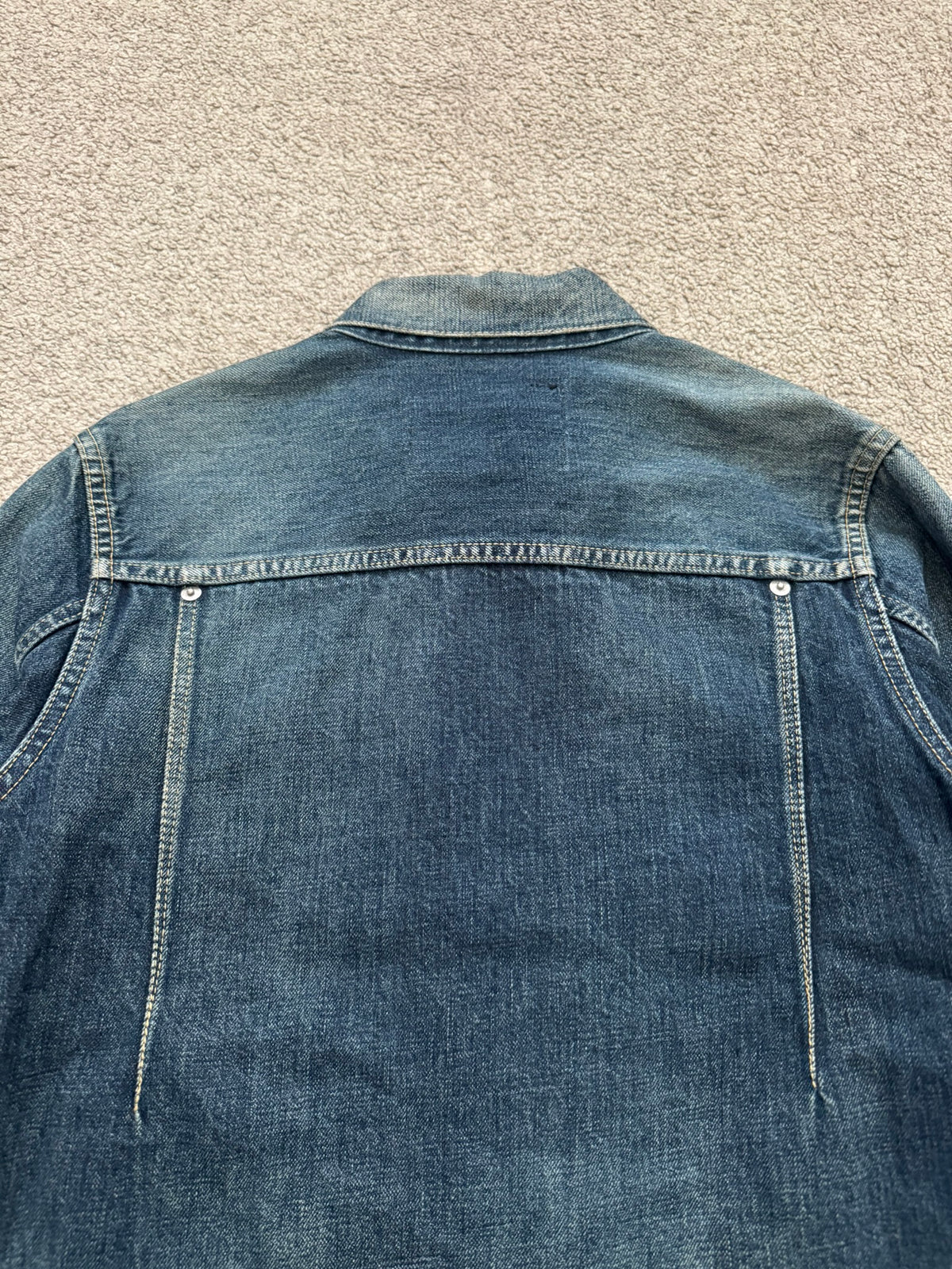 SS10 Undercover "Less But Better" Washed Denim Jacket