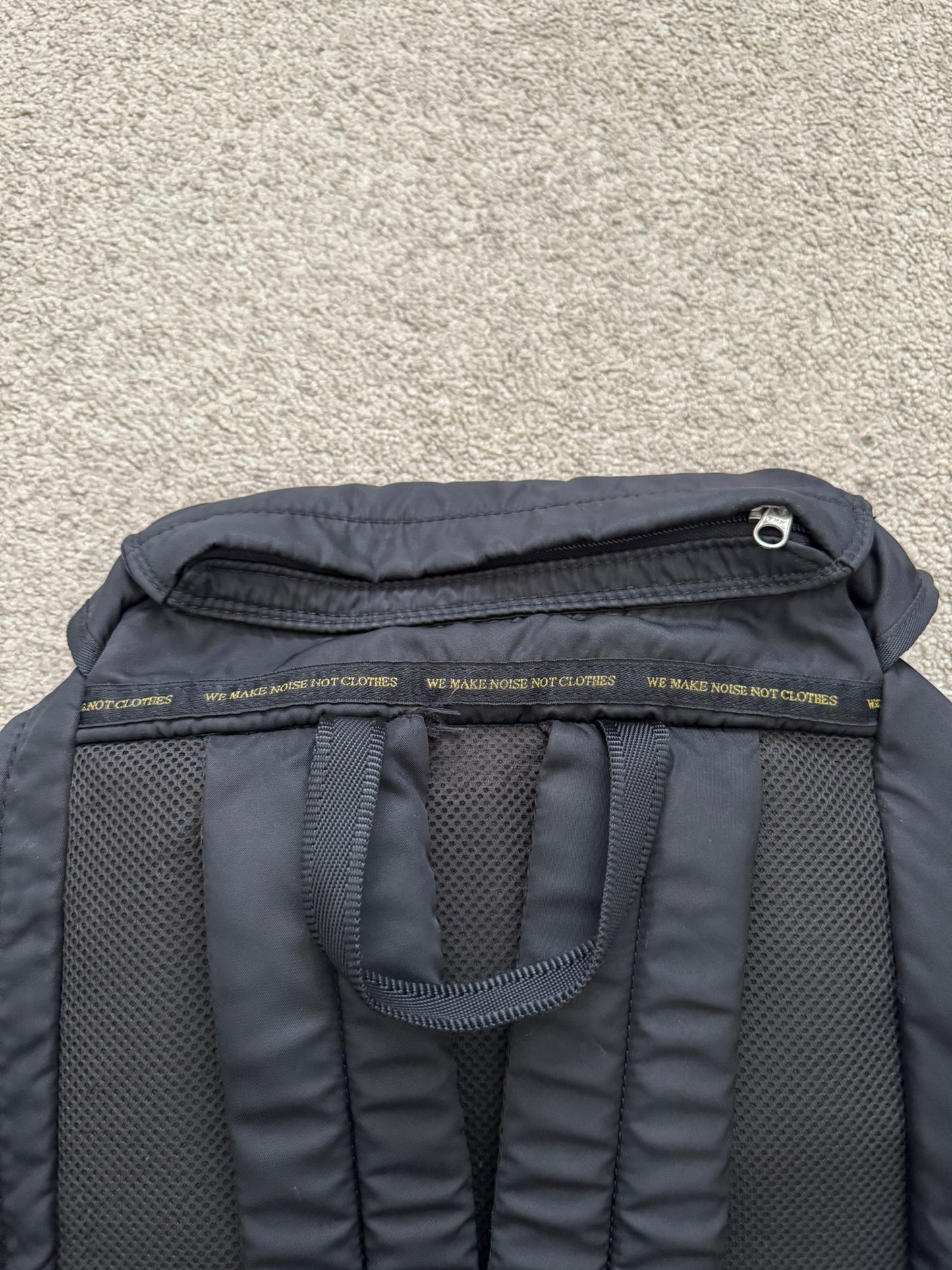 AW11 Undercover Prada GRT Black Nylon Utility Cargo Backpack