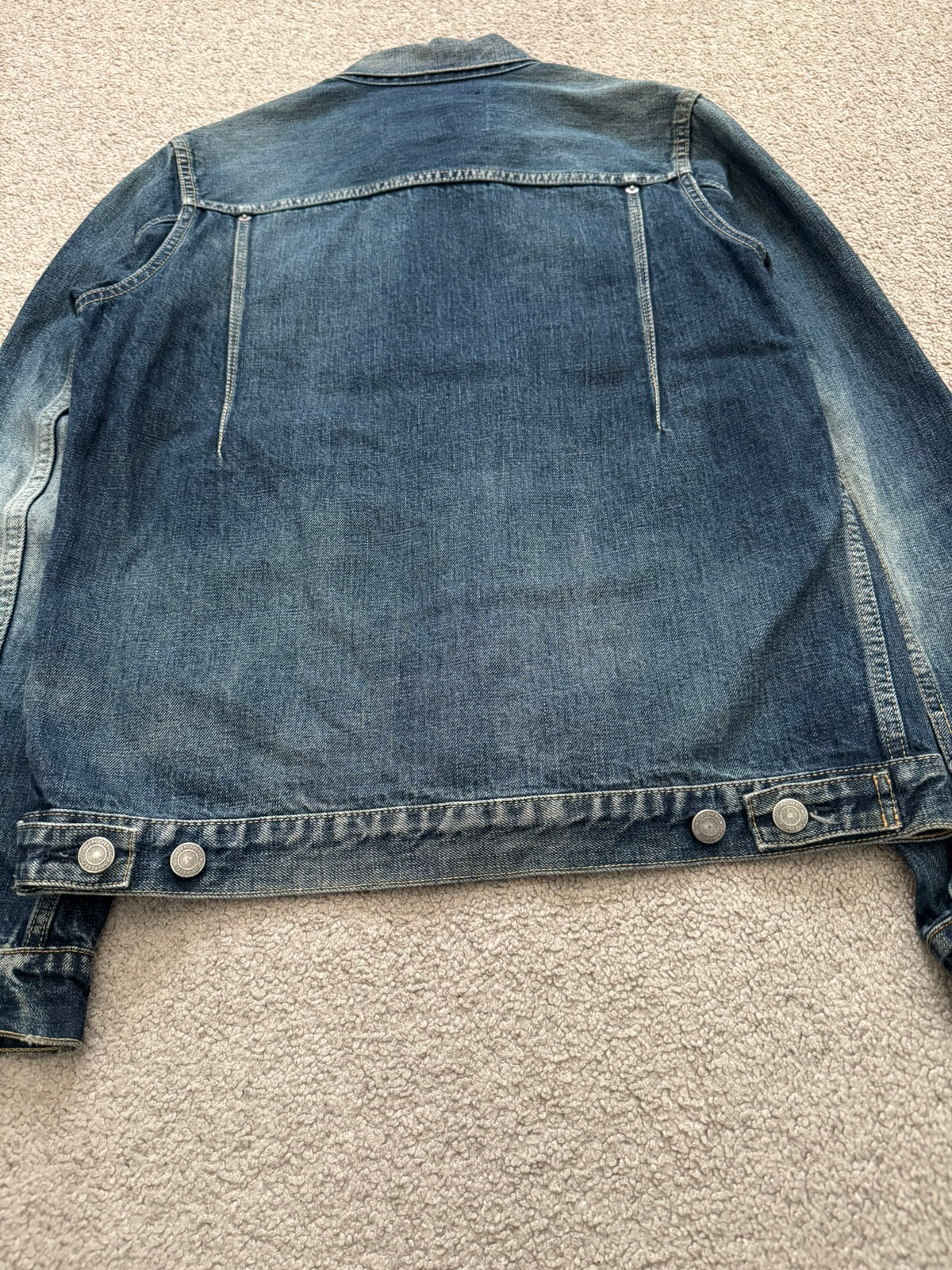 SS10 Undercover "Less But Better" Washed Denim Jacket