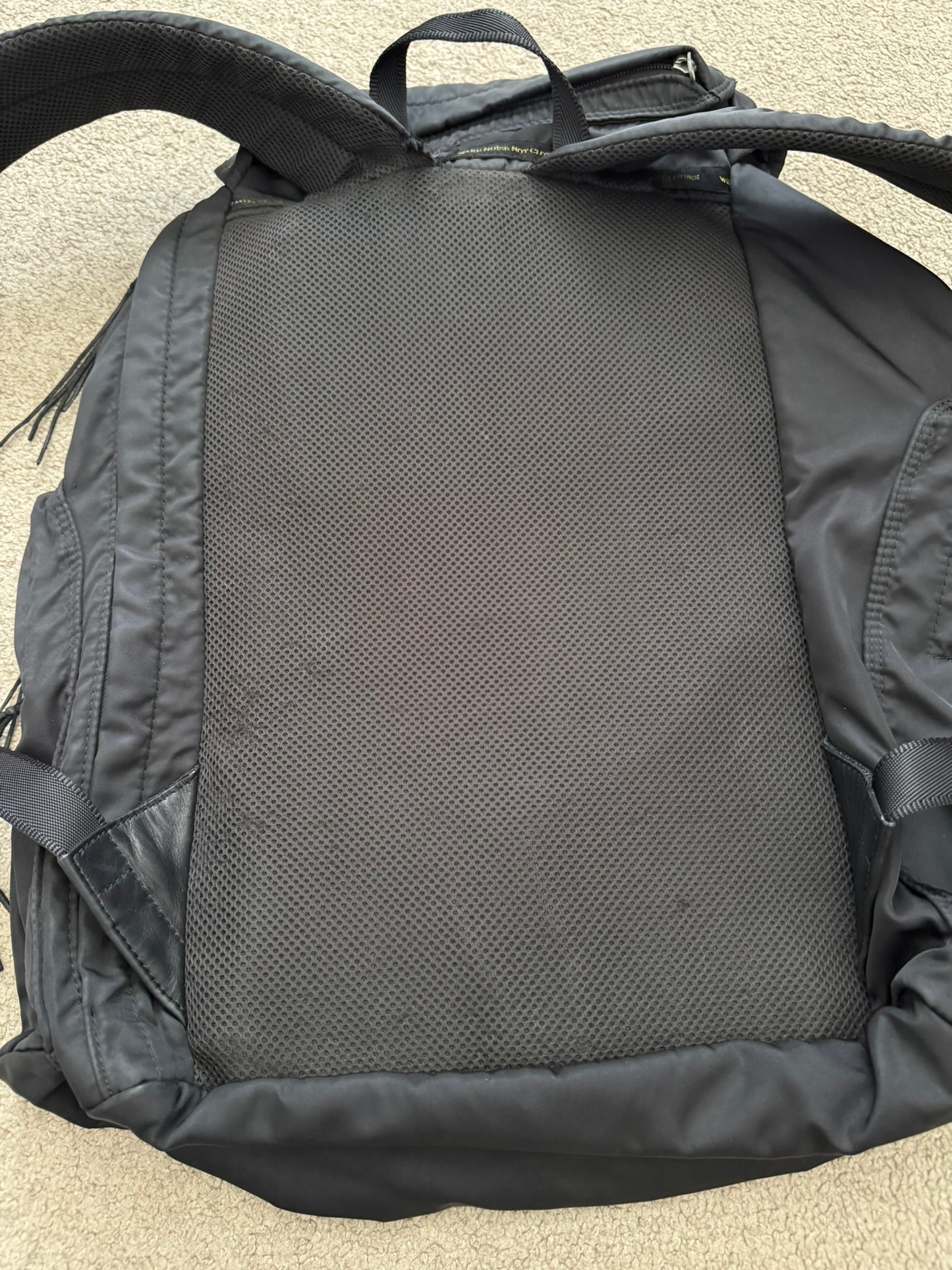 AW11 Undercover Prada GRT Black Nylon Utility Cargo Backpack