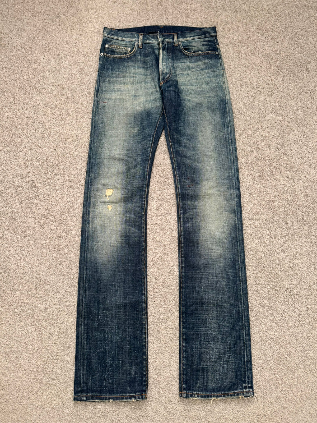 SS07 Dior Homme by Hedi Slimane "Under My Car" Denim Jeans