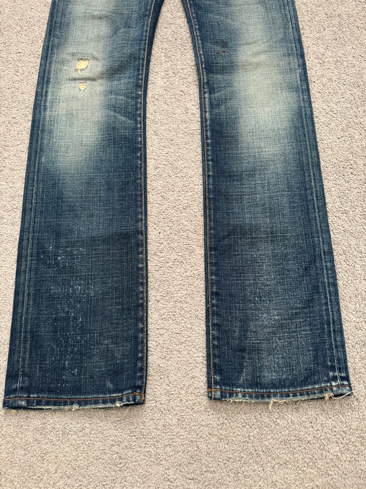 SS07 Dior Homme by Hedi Slimane "Under My Car" Denim Jeans
