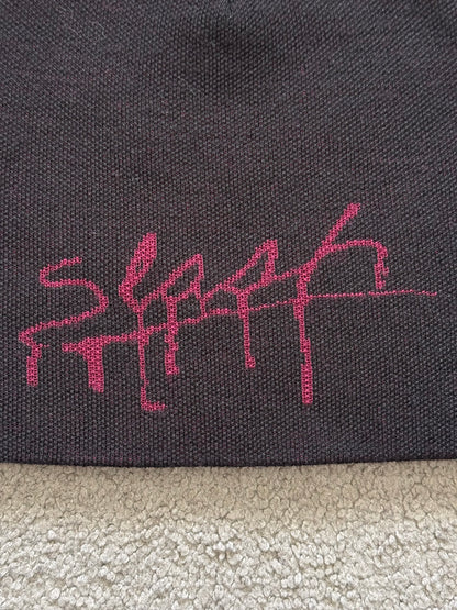 AW15 Undercover "Slash" Magazine Logo Knit Beanie