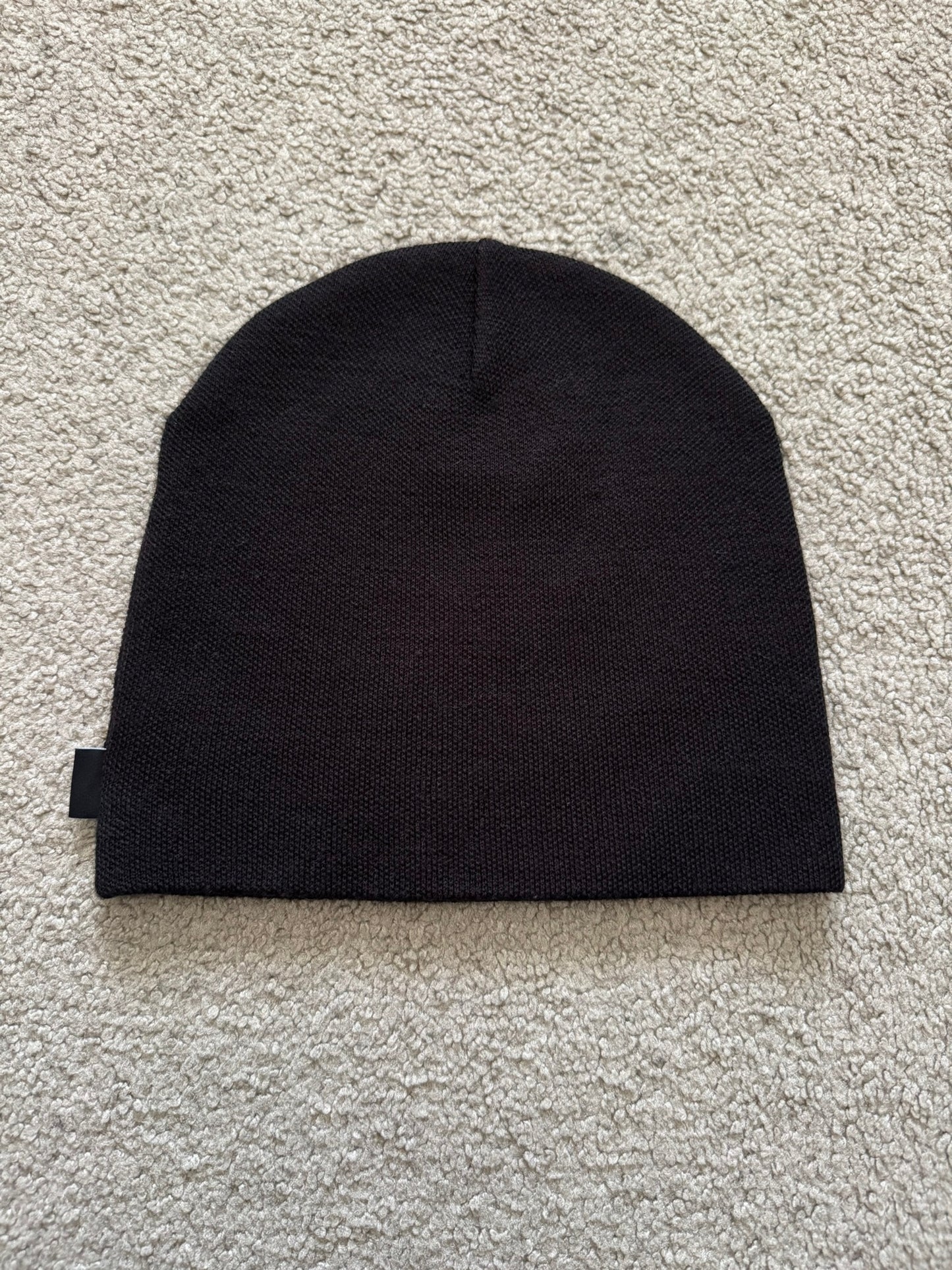 AW15 Undercover "Slash" Magazine Logo Knit Beanie