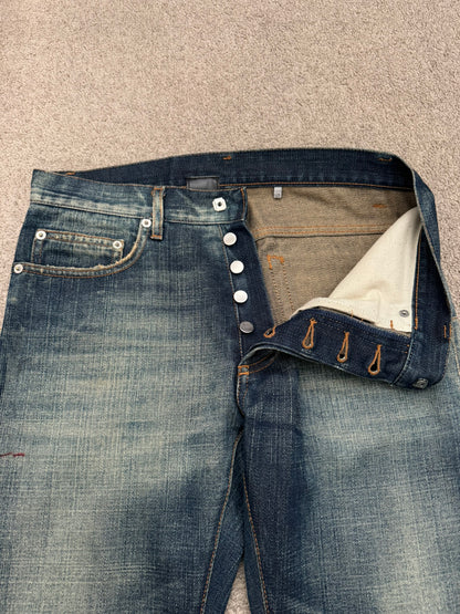 SS07 Dior Homme by Hedi Slimane "Under My Car" Denim Jeans
