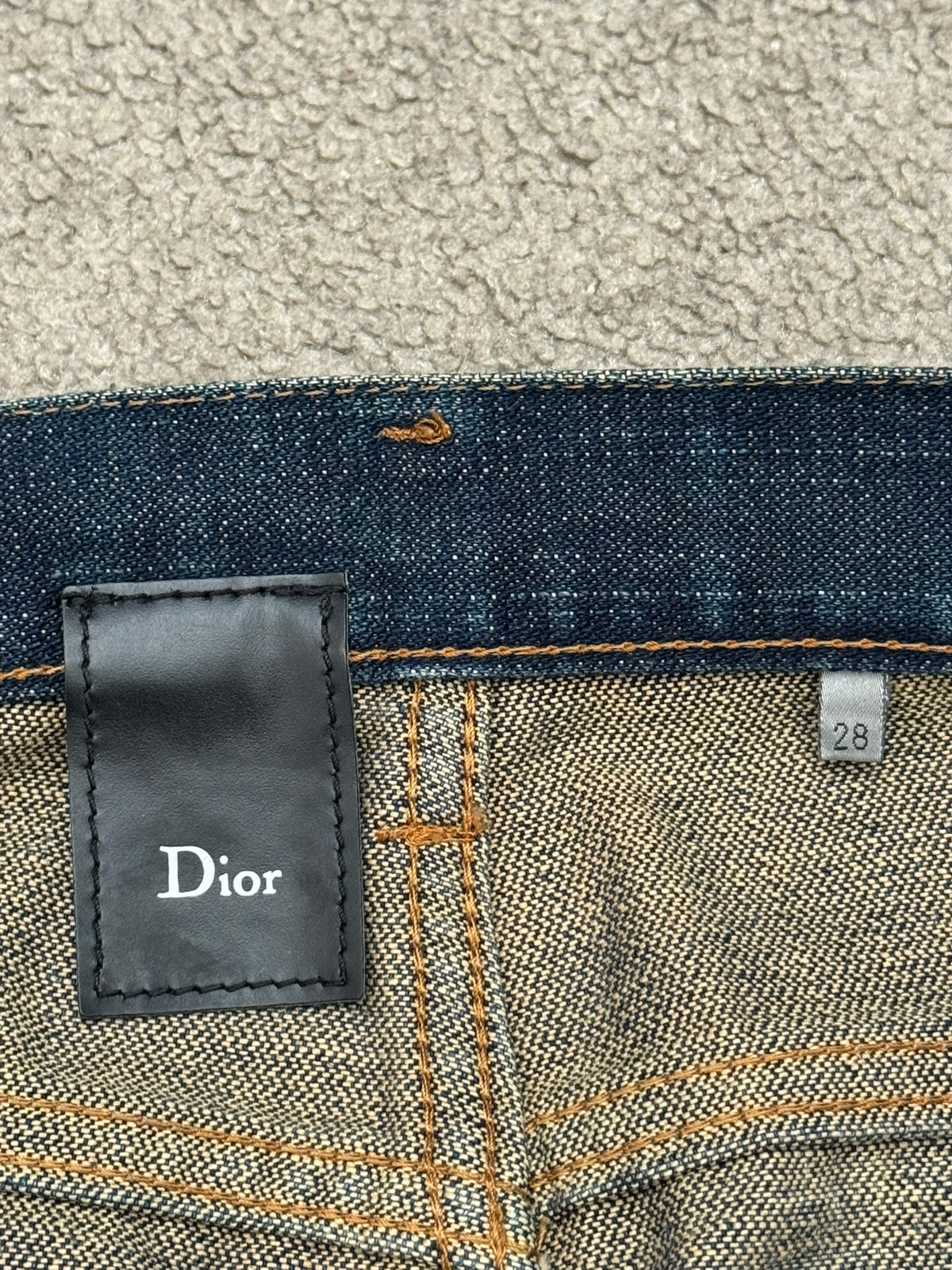 SS07 Dior Homme by Hedi Slimane "Under My Car" Denim Jeans