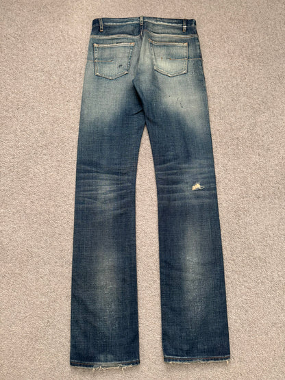 SS07 Dior Homme by Hedi Slimane "Under My Car" Denim Jeans