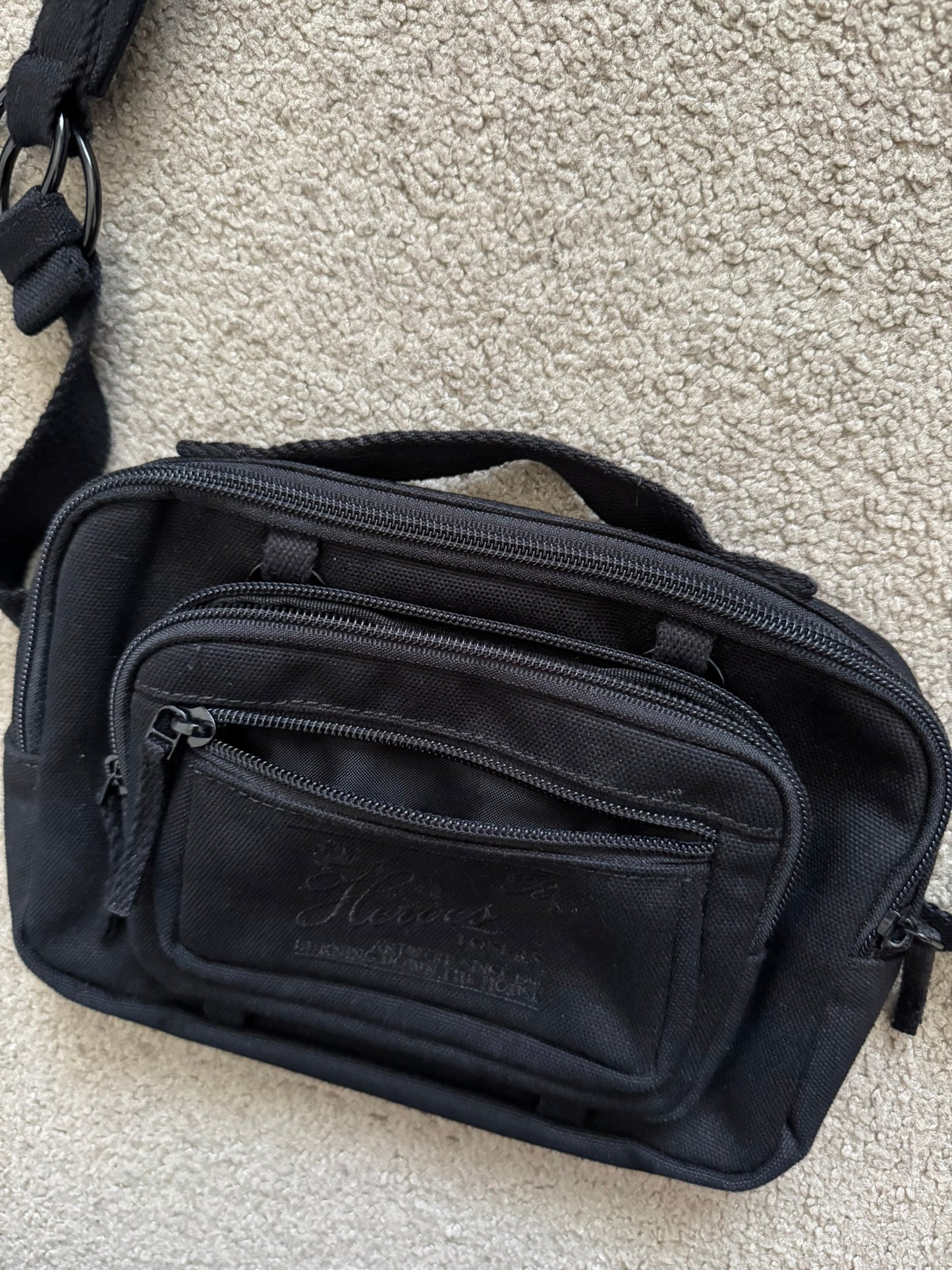 FW19 Raf Simons x Eastpak Heroes/Losers Ring Crossbody Bag