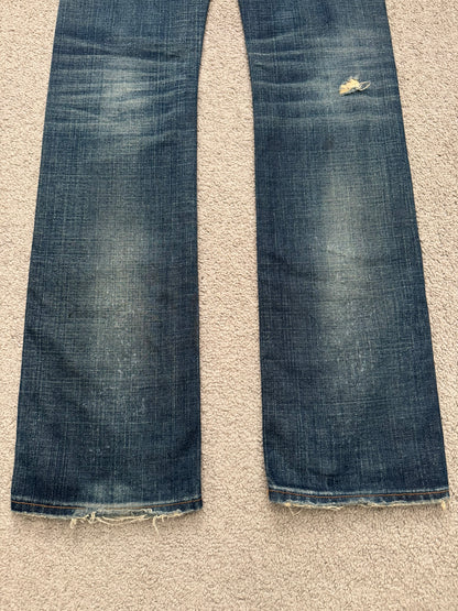 SS07 Dior Homme by Hedi Slimane "Under My Car" Denim Jeans